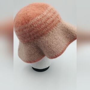 Elegant Pink and Cream Women's Hat